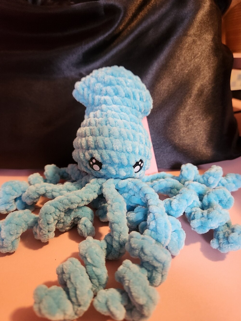 Handmade Blue Squid